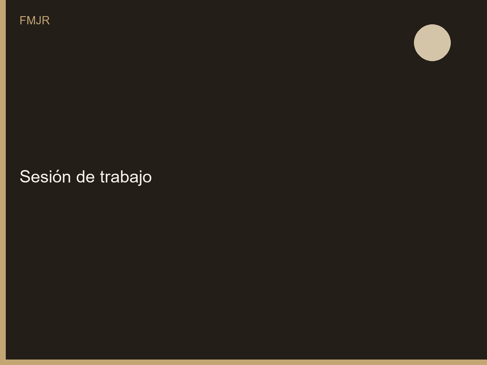 Trabajo de contenido y planificación